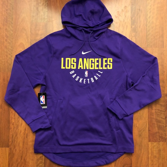 nike lakers pullover